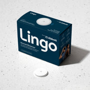 Abbott Lingo Continuous Glucose Monitor Biosensor with 14-Day Wear, Real-Time Tracking, White
