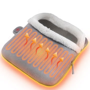 Mynt W71601A03 Heating Pad for Foot, Electric Heated Foot Warmers with 3 Adjustable Heat Levels, USB-Powered, Gray, W71601A03