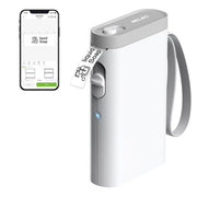 Nelko P21 Bluetooth Label Printer with 14x40mm 100pcs Roll, White