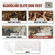 Rig'Em Right Bloodline Elite Dog Vest - Optifade Marsh - L