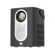 RadioShack Home Entertainment Projector, Full HD Resolution, Bright Display, Bluetooth & WiFi Connectivity, Digital Focus, Portable Black Design