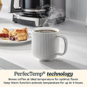 Cuisinart PerfecTemp 14-Cup Programmable Coffee Maker, Gray