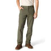Carhartt Rugged Flex Relaxed Straight Rigby Dungaree Work Utility Pants, Moss, 33W x 30L, 102291-MOS