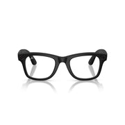 Ray-Ban Meta Gen 2 Wayfarer Smart AI Glasses, Matte Black Frame, Clear Lenses, 12 MP Wide Camera, 3K Ultra HD Video, Open-Ear Audio, Hands-Free Calls, Real-Time Translation, 0RW4012