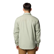 Columbia Landroamer Twill Men's Long Sleeve Button-Down Shirt, Safari Green, Extra Large, 212058