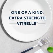 Corelle Mystic Gray 18-Piece Dinnerware Set, Triple-Layer Vitrelle Glass, Chip Resistant, Lightweight, Round Plates and Bowls, Service for 6, 1134332