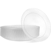 Plasticpro Clear Plastic Dessert Bowls, 7 oz, Round, Lightweight, 30 Pack