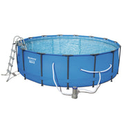 Bestway 56690E Steel Pro Max Swimming Pool Set with 1,000 GPH Filter Pump