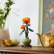 LEGO 10368 Icons Chrysanthemum Flower Building Set, 278 Pieces