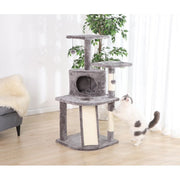 Vibrant Life 87742 5 Level Multi-Functional Cat Tree & Condo, Gray, Large 45