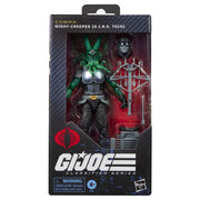 G.I. Joe Classified Series Night-Creeper D.I.R.E. Tech Action Figure, 6-Inch, Highly Articulated, Collectible with 8 Accessories, 60GEXTEBLWSI