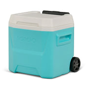 Igloo 35040 16 QT. Laguna Hard Sided Ice Chest Roller Cooler, Aquamarine
