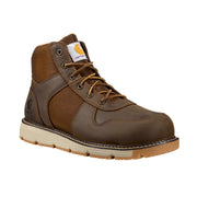 Carhartt Millbrook Mid Wedge Industrial and Construction Boot, Brown Leather, Lace-Up, Size 10 M, FM5055-M
