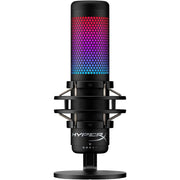 HyperX HMIQ1S-XX-RG/G QuadCast S RGB USB Condenser Microphone, Black