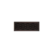 Signature Hardware 402632 Wicker Style Brass Floor Register - 4