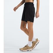 The North Face Women's Aphrodite Athletic Shorts, Four-Way Stretch, Quick-Drying, Water-Repellent, Black, Medium, NF0A86YKJK3