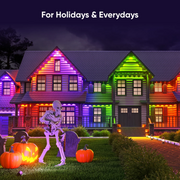 Nanoleaf N7401K03-15POL-NC  50ft Matter Smart Multicolor Permanent Outdoor Lights