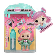 MGA Entertainment Yummiland Lip Gloss Doll Susie Sour Straw with DIY Lip Gloss Kit Multicolor 525479