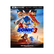 Paramount Sonic The Hedgehog 3 4K Ultra HD + Blu-Ray + Digital Code (2025) w/ Slipcover