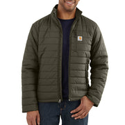 Carhartt Rain Defender Relaxed Fit Lightweight Insulated Jacket for Men, Moss, L