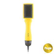 Drybar The Smooth Shot Paddle Brush Blow-Dryer, Ionic Technology, 3 Temperature Settings, Yellow, 900-3605-4