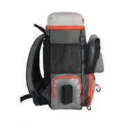 Ozark Trail X-Pro 3700 Fishing Tackle Backpack with Organizer Pockets, 3 Removable Trays, Water-Resistant Bag, Gray, TB-4363-20L