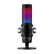 HyperX 4P5P7A6#ABA QuadCast S RGB USB Condenser Microphone with Shock Mount, Black