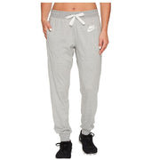 Nike Womens Classic Sweatpants, Tri-Blend Fabric, Elastic Waistband, Tapered Leg, Grey Heather, LG 30