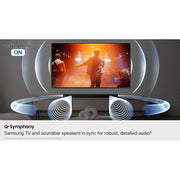Samsung B-Series 5.1 Channel DTS Virtual:X Soundbar with Wireless Subwoofer, Black, HW-B73WF/ZA
