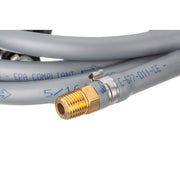 Quicksilver Fuel Line Assembly with EPA-MERC-PB15 Primer Bulb, Low Permeation Hose, 8 Ft, 1/4 Inch NPT Threaded Fitting, Quick Disconnect
