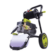 Snow Joe SPX9009-PRO Electric Pressure Washer, 13.5-Amp, 1800 PSI, 1.6 GPM, Steel-Frame Roll Cage, Onboard Hose Reel with 25-ft Steel-Reinforced Hose, Adjustable Pressure Valve, Five Quick-Connect Spray Tips, Model SPX9009-PRO