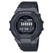Casio G-Shock Connected Fitness Watch, Bluetooth Mobile Link, Shock Resistant, 200M Water Resistant, Black Resin Band, GBD300-1