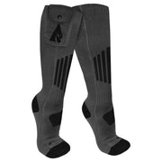 ActionHeat AH-SK-3V-W-L-XL Wool 3.7V Rechargeable Heated Socks 2.0 with Remote, L/XL
