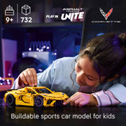 LEGO 6526817 Technic Chevrolet Corvette Stingray Toy Car Model Building Kit 42205