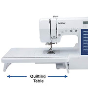 Brother CS7000X Computerized Sewing and Quilting Machine, White