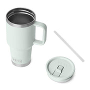 Yeti Rambler 30 oz Travel Mug with Leakproof Quick-Flip Straw Lid, Stainless Steel, Vacuum Insulated, Cup Holder Compatible, Ridgeline