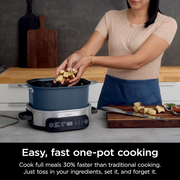 Ninja MC1101 Foodi Everyday Possible Cooker Pro, 8-in-1 Versatility, 6.5 QT, One-Pot Cooking