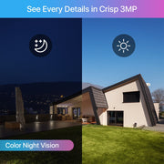 ZOSI ZSWNVK-A83082-W-US-A3-S1 3MP Security Camera System with Audio 8CH Wireless Security Camera System