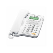 AT&T ATCL2909 One-Line Corded Speakerphone with Caller ID, White