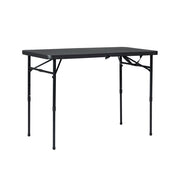 Mainstays MS95-005-076-01 Plastic Adjustable Height Fold-in-Half Folding Table 40