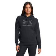 Under Armor Rival Antler Graphic Hoodie - Black - L