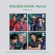 Ateez Golden Hour Part.5 Digipack Unit K-Pop Music CD Korean English