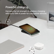 Belkin BoostCharge Pro Universal Easy Align Wireless Charging Pad, 15W Black
