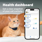 PetSafe GPS Cat Tracker, Live GPS Tracking with Breakaway Safety Collar, Waterproof Blue, Up to 15-Day Battery Life, PTK00-18271