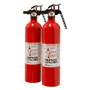Kidde 21027416MTL 1-A:10-B:C Recreational Fire Extinguisher (2-Pack)