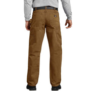 Dickies Mens Relaxed Fit Sanded Duck Carpenter Jeans, Slate Grey, 36W x 34L, DU336RSL