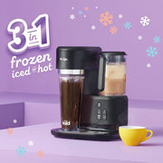 Mr. Coffee 2142925 Single Serve Frappe and Iced Coffee Maker W/Blender, Black
