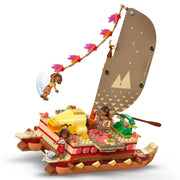 LEGO Disney Moana's Adventure Canoe Building Toy Set
