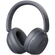 Baseus 35 MAX Headphones Bluetooth Over Ear Wireless Headphones with 50H Playtime and Built-in Microphone, Gray