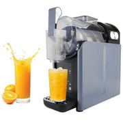 Topteng 2L 68oz Slushy Machine No Ice Needed Frozen Drink Maker Auto Cleaning 5 Preset Programs